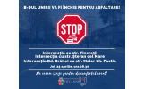 Intersecția de la Big se închide pentru asfaltare