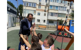 A fost inaugurat încă un loc de joacă pentru copii în zona str. 1 Decembrie, intersecție cu str. Constituției
