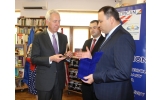 Întâlnire cu Excelența Sa Ambasadorul S.U.A., domnul Hans Klemm, la 106 ani de la înființarea Bibliotecii Județene "Duiliu Zamfirescu"