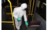 Mijloacele de transport in comun dezinfectate 