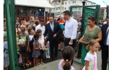 Inaugurarea locului de joacă din strada Peneș Curcanul