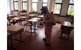 Continuă acțiunea de pregătire a unităților de învățământ pentru noul an școlar – faza dezinfecție și dezinsecție