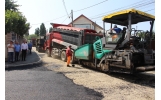 Asfaltarea străzii Panduri, aproape finalizată